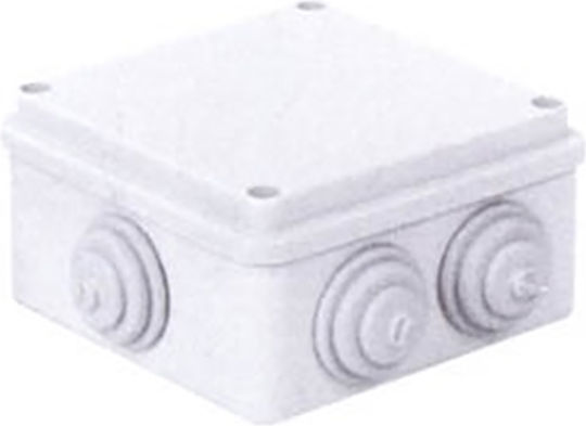 Surface Mounted Electrical Box in Gray Color 5pcs