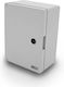 Arli Elektroinstallationsdose für Außenmontage Wasserdicht IP65 in Gray Farbe 1103