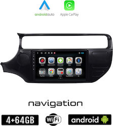 Booma Ηχοσύστημα Αυτοκινήτου για Kia Rio 2015-2017 (Bluetooth/USB/WiFi/GPS/Apple-Carplay/Android-Auto) με Οθόνη Αφής 9"