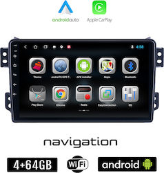 Booma Sistem Audio Auto pentru Opel Agila 2008> (Bluetooth/USB/WiFi/GPS/Apple-Carplay/Android-Auto) cu Ecran Tactil 9"