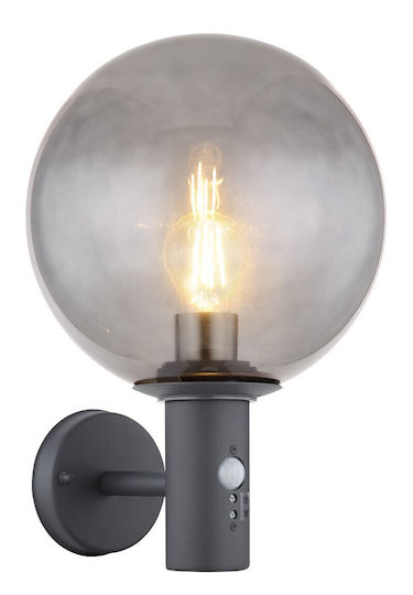 Globo Lighting Επιτοίχιο Εξωτερικό Φαναράκι E27 IP44