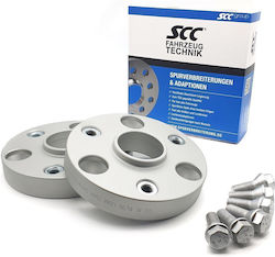 SCC Αποστάτες Τροχών Αυτοκινήτου 25mm (3x112) για Smart ForFour 2τμχ