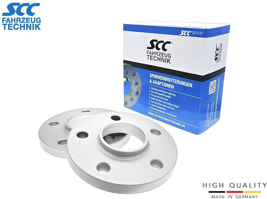 SCC Car Wheel Adapters 15mm (5x112) for Audi A4 2pcs
