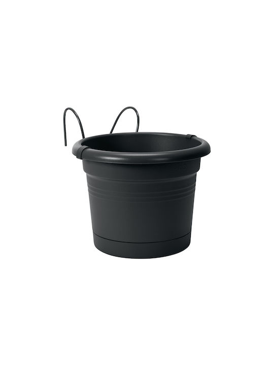 Elho Kunststoff Pflanzgefäß Grau