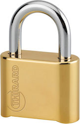 Thirard Padlock Brass Combination 1pcs