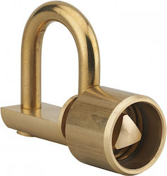 Thirard Steel Padlock Brass with Key 14mm 1pcs