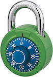 Thirard Steel Padlock Brass Combination 1pcs