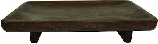 Nakaro Wood Wooden Cheese Serving Platter 40x26x8cm