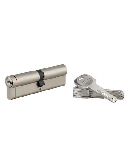 Thirard Κύλινδρος Κλειδαριάς Ασφαλείας 110mm (50-60) Ασημί