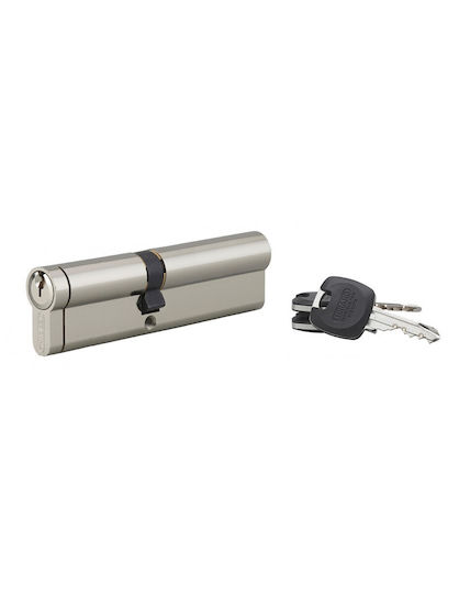 Thirard Lock Cylinder Security 110mm (50-60) with 3 Keys Silver