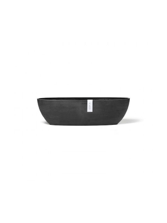 Ecopots Sofia Flower Pot in Black Color 02.01.1637