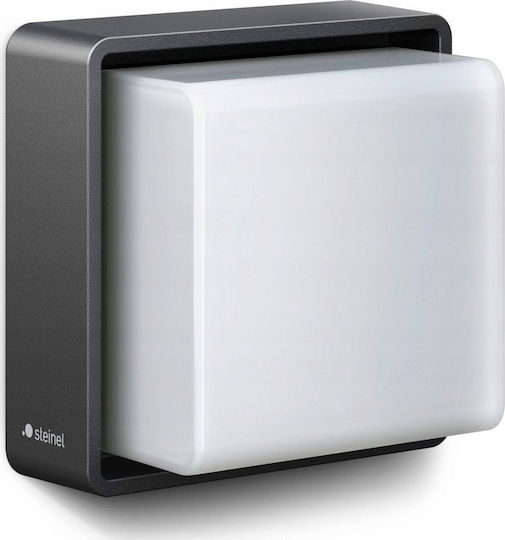 Steinel L Επιτοίχια Εξωτερική Πλαφονιέρα LED IP44 9W με Θερμό Λευκό Φως