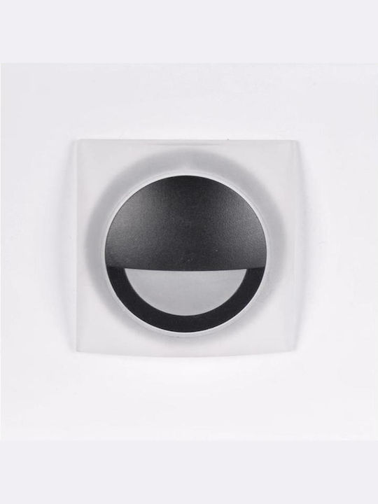 Polux Wall-Mounted Outdoor Spot Light LED IP44 3W