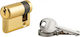 Thirard Lock Cylinder Half 40mm (30-10) with 3 ...