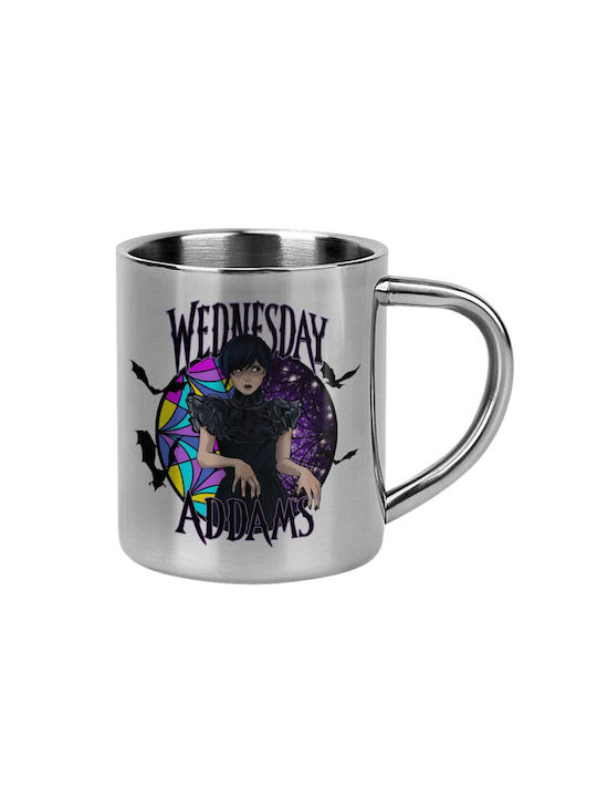 Koupakoupa Becher Metallisch Silber 300ml