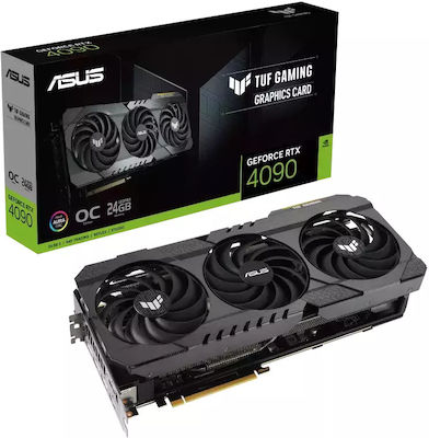 Asus GeForce RTX 4090 24GB GDDR6X TUF Gaming OG OC Κάρτα Γραφικών