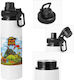Koupakoupa Kids Water Bottle Aluminium with Scr...