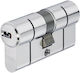 Abus Κύλινδρος Κλειδαριάς D6PSN 65mm (30-35) Ασημί