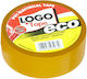 Logo Isolierband 19mm x 10m Gelbe