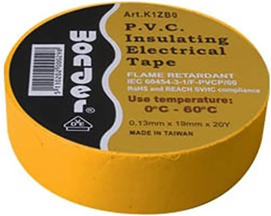 Autonics Insulation Tape 30pcs Yellow