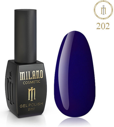 Milano Cosmetic Ημιμόνιμο Βερνίκι Νυχιών 202 8ml