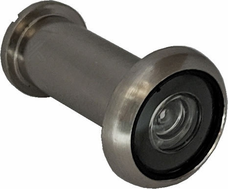 Import Hellas Ματάκι με Διάμετρο 14mm για Πόρτα Πάχους mm Ασημί