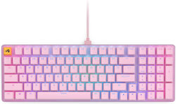 Glorious PC Gaming Race GMMK 2 Gaming Mechanical Keyboard with Glorious Fox Switch and RGB Lighting (English US) Pink