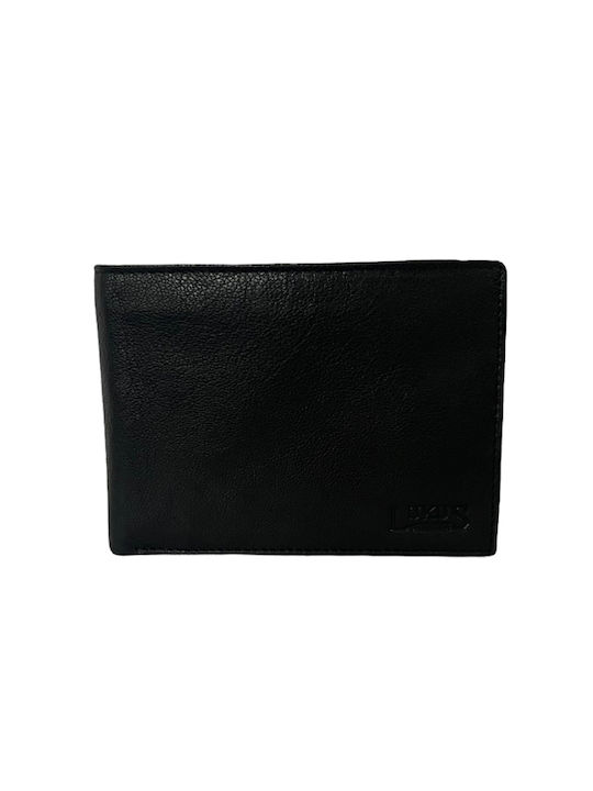 Luxus Men's Leather Wallet Black