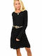 Potre Mini Rochie Negru