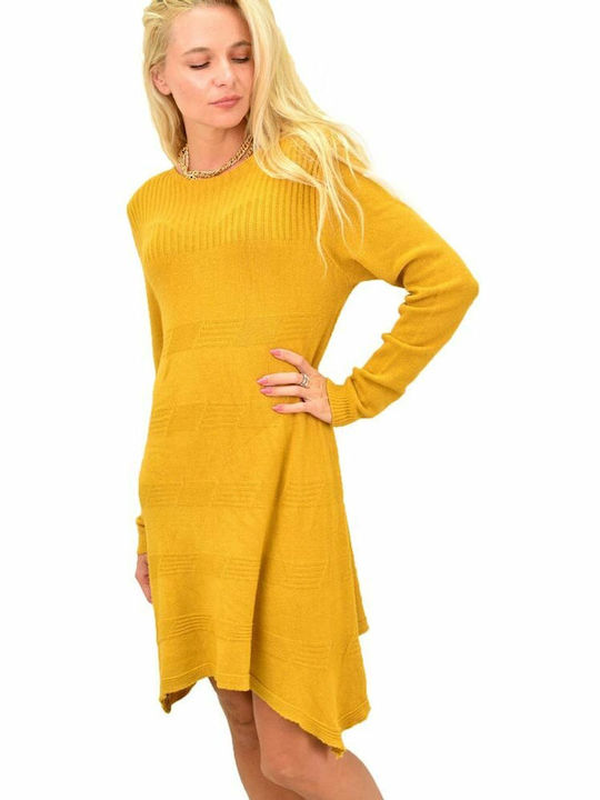 Potre Mini Kleid Gelb