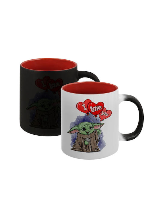 Koupakoupa Heat Change Mug Ceramic White 330ml