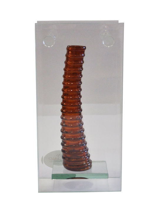 Sinialo Decorative Vase Orange 12x7x24cm