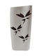 Sinialo Decorative Vase White 14x7x28cm