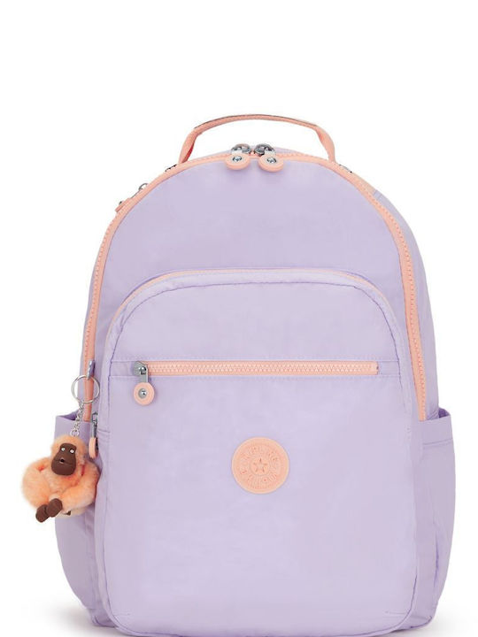 Kipling Seoul Schulranzen Rucksack Grundschule, Grundschule in Flieder Farbe