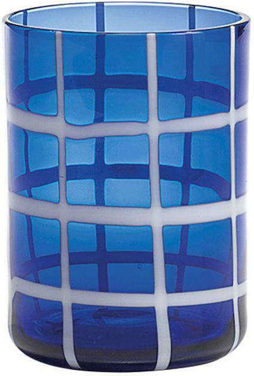 Zafferano Wasser Glas Blau 350ml