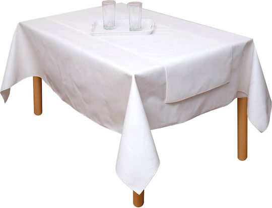 Viopros Placemats Tesatura Alb 50x35cm 2buc