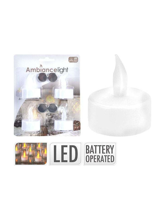Koopman Dekorative Lampe Teelicht Weiß