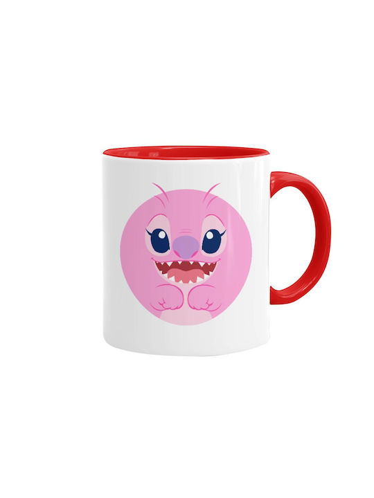 Koupakoupa Cană Ceramică Albă 330ml