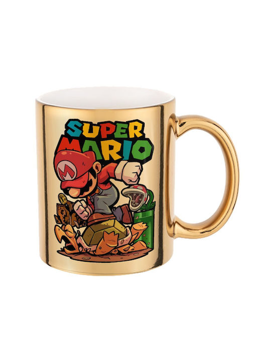 Koupakoupa Mug Ceramic Gold 330ml