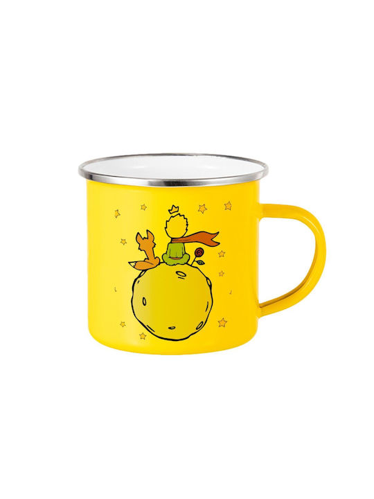 Koupakoupa Enamel Cup Yellow 360ml