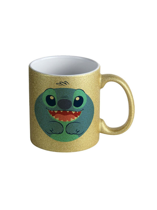 Koupakoupa Mug Ceramic Gold 330ml