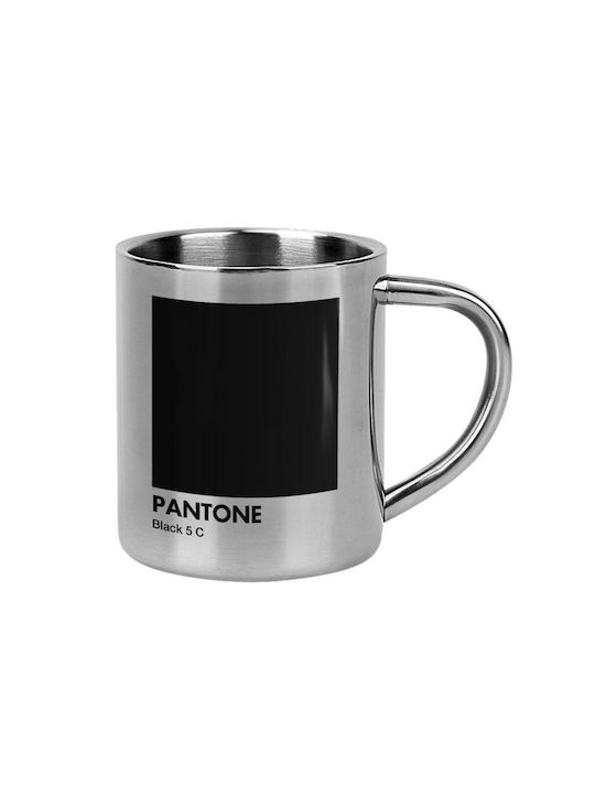 Koupakoupa Mug Metallic Silver 300ml