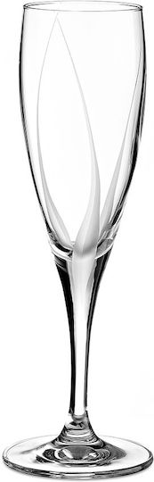 Capolavoro Set Gläser Champagner aus Kristall Mit Stiel 230ml 6Stück