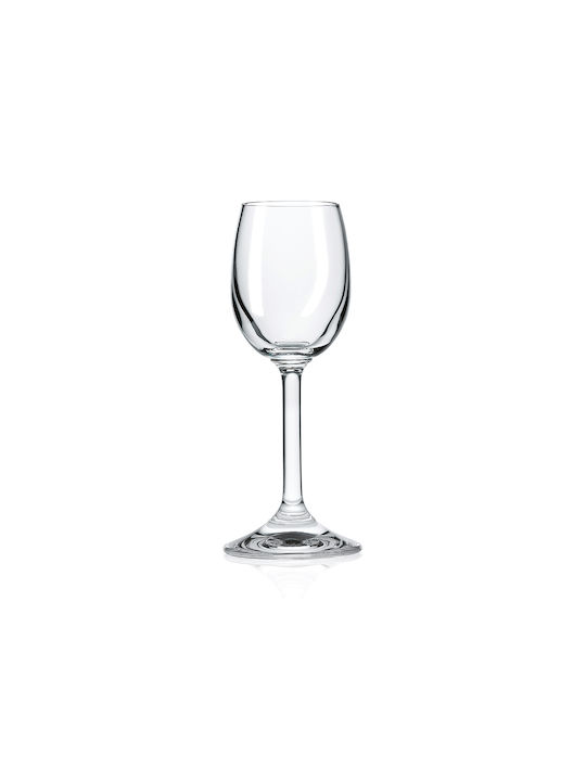 Rona Gläser-Set Likör/Ouzo aus Glas Stapelbar 60ml 6Stück