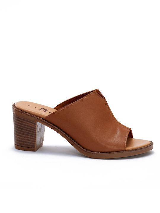 Leather Anatomical Mules Leather Anatomical Mules