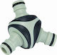 Lux Tools Διακλαδωτής με Αρσενικό Σπείρωμα Γκρι