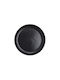 Butlers Casa Nova Teller Suppe Keramik Schwarz mit Durchmesser 22.5cm