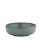 Kutahya Porselen Plate Shallow made of Porcelain Blue with Diameter 20cm