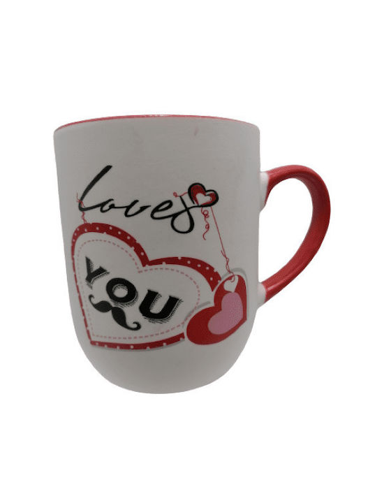 Romvous Ceramic Cup White 330ml