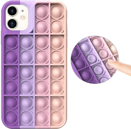 Back Cover Σιλικόνης Πολύχρωμο (iPhone 12 Pro Max)